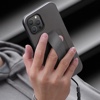 UNIQ HYBRID iPhone 12 Pro Max Heldro Antimicrobial Phone Case  - Stone Grey