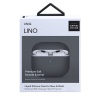 UNIQ LINO HYBRID Liquid Silicon AirPods 3rd Gen Case - Ash (Grey)