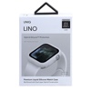 UNIQ LINO Watch Case for Apple Watch 1-8 & SE/SE2 44MM - Dove (White)