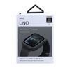 UNIQ LINO Watch Case for Apple Watch Series 1- 6 & SE (44MM) - Ash (Black)