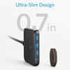 Anker USB C Charger, 65W 4 Port PIQ 3.0 & GaN Fast Charger Adapter, PowerPort Atom III Slim Wall Charger with a 45W USB C Port, for MacBook, USB C Laptops, iPad Pro, iPhone, Galaxy, Pixel - Black