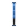 UNIQ Revix Reversible Magnetic Apple Watch Strap for Series 1-10, SE/SE2 & Watch Ultra 49/45/44/46MM - Caspian (Blue/Black)