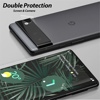 Whitestone [Dome Glass] For Google Pixel 6 Pro Tempered Glass Screen Protector – Liquid Dispersion Tech – Pack of 1 without UV and 1 Camera Protector