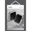 UNIQ MODUO Tough Modular Case for Apple Watch Series 4/5/6/7/8/9 SE/SE2 45/44MM –  Chalk (Stone Grey)