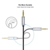 Choetech 3.5mm Male To Male Audio Gold Plated Aux Cable  - AUX002 - Black