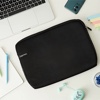 Amazon Basics 14-Inch Laptop Sleeve, Protective Case with Zipper – Black