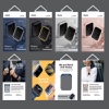 UNIQ Moduo Apple Watch Case with Interchangeable PC Bezel for Series 4/5/6/7/8/9 & SE/SE2 45/44MM - Smoke (Orange/Blue)