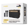 W-KING K6L 120W Large Retro Party Karaoke Wireless Bluetooth Speaker with Microphone, SubWoofer, Theatre, Apple Music