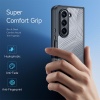 Aimo Series Phone Case for Samsung Galaxy Fold 5 - Transparent Black