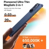 Torras OriginFit-Mag Series Magsafe Compatible Phone Case for iPhone 15 Pro 6.1? – Navy Blue