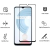 MOFI Premium Tempered Glass for Realme C21 Full Coverage Screen Protector 2.5D 9H – BLACK