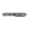 Uniq Combat (AF) MagSafe MagClick Charging Case for iPhone 15 Pro - Frost Grey