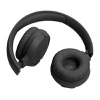 JBL Tune 520BT with JBL Pure Bass Sound Wireless On-Ear Headphones Bluetooth 5.3, 57-Hour Battery Life - Black