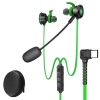 PLEXTONE G30 Gaming Headset Type-C In Ear Headphones Super Bass With Detachable Long Mic Earphone