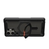 UAG Plasma XTE Magnetic Magsafe Compatible Phone Case for Samsung Galaxy S24 Ultra – Black/Orange