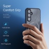 Aimo Mag Series Phone Case for Samsung Galaxy S23 FE (MagSafe Compatible) – Transparent Black