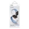 UNIQ Revix Evo Reversible Magnetic Apple Watch Strap for Series 1-10, SE/SE2 41/40/42MM – Powder Blue / White