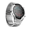 HiFuture FutureGo Pro Stainless-Steel Smartwatch with FHD Large Screen - Silver