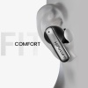 Hifuture SonicAir True Wireless Bluetooth Earphones with Bluetooth 5.3, ENC Noise Cancellation, 4 Microphones, 10mm Drivers - Black