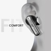 Hifuture SonicAir True Wireless Bluetooth Earphones with Bluetooth 5.3, ENC Noise Cancellation, 4 Microphones, 10mm Drivers - White