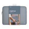 UNIQ Cyprus Protective Water Resistance Sleeve for Laptop and MacBook up to 14” – Cloud Blue