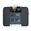 UNIQ Cyprus Protective Water Resistance Sleeve for Laptop and MacBook up to 16” – Onyx