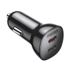 Choetech Dual USB-C Ports PD 40W Fast Car Charger – Black - TC0008