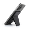 UNIQ LYFT Magnetic Snap - On Stand And Card Holder for Phone - Ink Black
