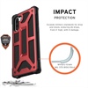 UAG Monarch Series Phone Case for Samsung Galaxy Note 10 - Crimson (812451032734)