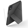 UNIQ TRANSFORMA iPad Mini (6th Gen 2021/7th Gen 2024) Antimicrobial Case - Charcoal (Grey)