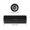 Tronsmart T6 Pro 45W Portable Speaker Bluetooth 5.0 Built-in Power Bank IPX6 Waterproof Type-C 24 Hours Playtime - Black