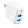ANKER PowerPort II IQ With 2PIQ Ports 12W Wall Charger