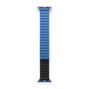 UNIQ Revix Reversible Magnetic Apple Watch Strap Series 1-10, SE/SE2  41/40/42MM - Caspian (Blue/Black)