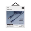 UNIQ HALO USB-A to Lightning Cable 1.2M with Smart Cable Organiser -  Marine Blue