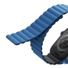 UNIQ Revix Reversible Magnetic Apple Watch Strap for Series 1-10, SE/SE2 & Watch Ultra 49/45/44/46MM - Caspian (Blue/Black)