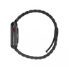 UNIQ STROVA Apple Watch Ultra Steel Link Band Strap 49/45/44/42MM Series 1-10, SE/SE2 & Watch Ultra/2  - Midnight (Black)