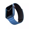 UNIQ Revix Reversible Magnetic Apple Watch Strap Series 1-10, SE/SE2  41/40/42MM - Caspian (Blue/Black)