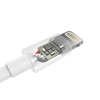 Choetech USB to Lightning Cable Apple Mfi Certified (1.2m/4ft) - White (IP0026)