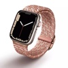 UNIQ Aspen Designer Edition Braided Apple Watch Strap for Series 1-10 SE/SE2  41/40/42mm - Citrus Pink