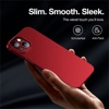 Torras Decency Series Phone Case for iPhone 14 Plus 6.7 Inch - Red