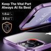 Torras Diamond Series Phone Case for iPhone 14 6.1 Inch - Light Purple