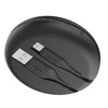 UNIQ HALO USB-A to LIGHTNING Cable 1.2M with Smart Cable Organiser - Midnight Black