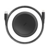 UNIQ HALO USB-C to Lightning Cable 1.2M with Smart Cable Organiser - Midnight Black