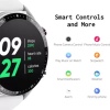 DIZO Watch R Talk Smart Calling Watch with Real Amoled Display (by Realme Techlife) - Silver