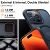 Torras Guardian Magnetic Magsafe Compatible Phone Case for iPhone 15 Pro 6.1? - Titanium Grey - X003VYKCXD