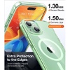 Torras Sparka-Mag Series Magsafe Compatible Phone Case for iPhone 15 6.1? – Light Green