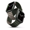 UNIQ Revix Reversible Magnetic Apple Watch Strap Series 1-10, SE/SE2 & Watch Ultra  49/45/44/46MM - Pine (Green/Taupe)
