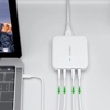 Choetech 100W GAN 4 Ports Desktop Charger - PD8008 - White