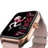 HiFuture Ultra 2 Pro Calling Smartwatch with Touch Screen Fitness Tracker with Heart Rate and Waterproof Pedometer - Pink