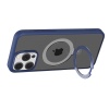 Torras UPRO Ostand Series Magsafe Compatible Phone Case for iPhone 16 Pro Max – Navy Blue